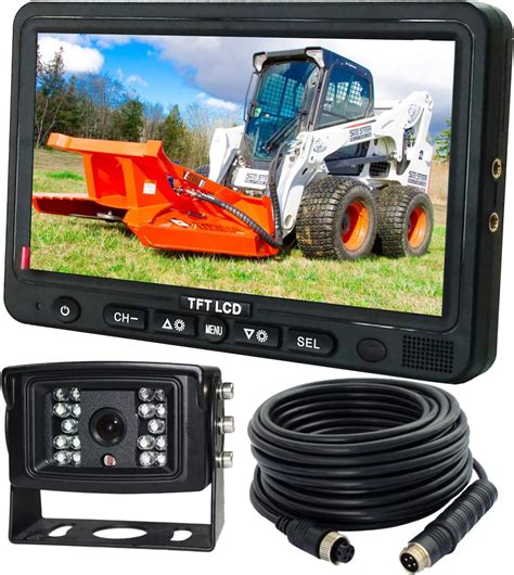 skid steer wireless backup camera|skid steer camera backup.